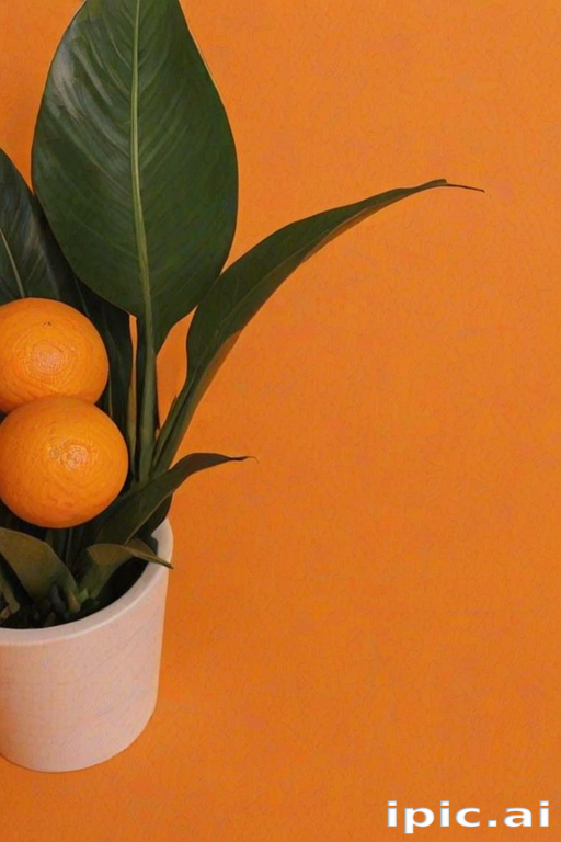 aesthetic orange background