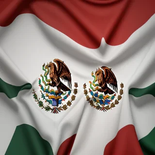 flag of mexico wallpaper