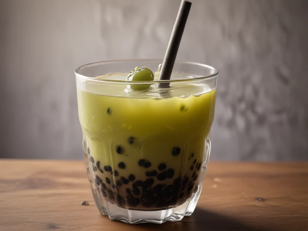 boba tea background