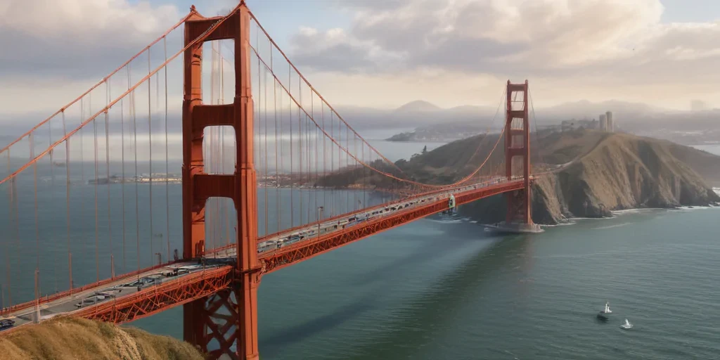 clipart golden gate bridge