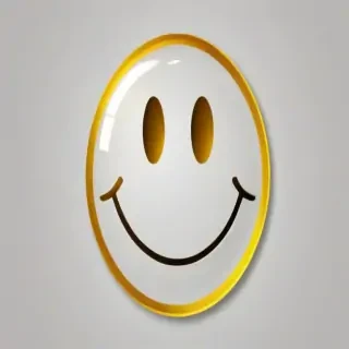 smiley face transparent