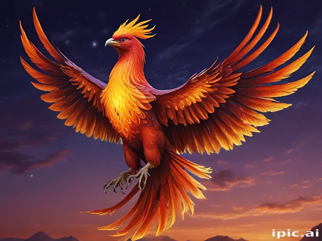 phoenix bird wallpaper