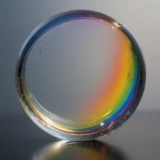 transparent rainbow