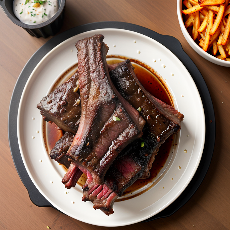 how long to cook beef ribs in air fryer