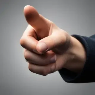 hand pointing at you png