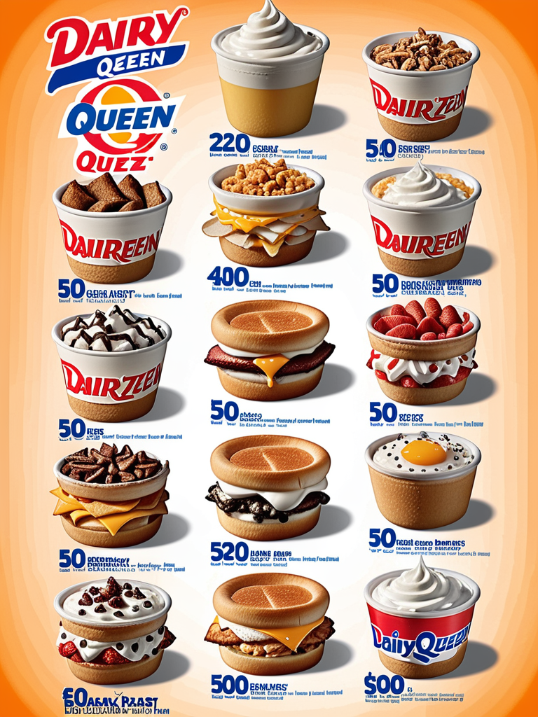 dairy queen breakfast menu with prices