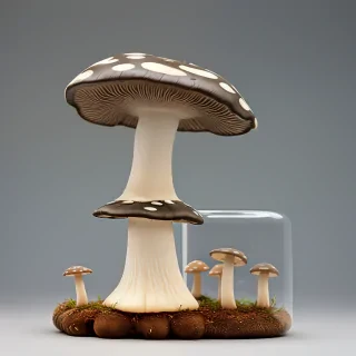 mushroom transparent