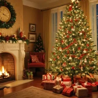 christmas wall paper