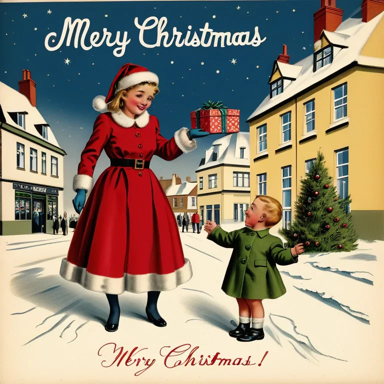 merry christmas images vintage