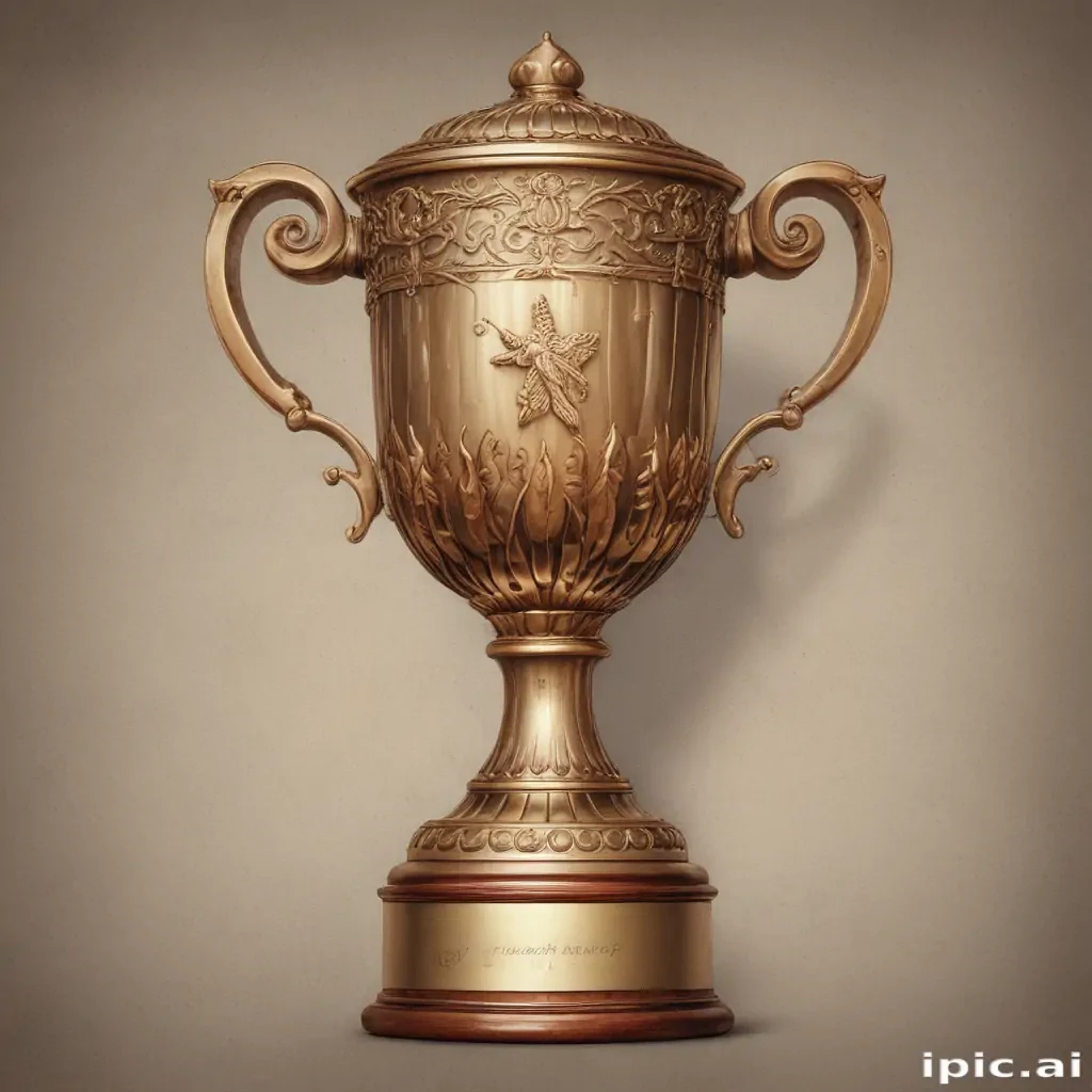 trophy drawing