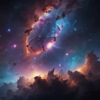 galactic background