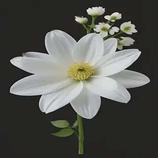 white flower png