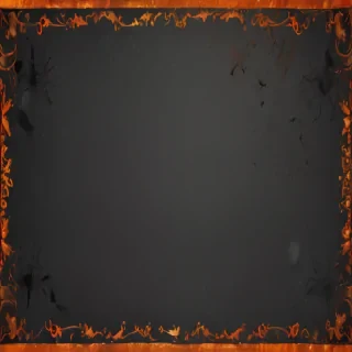 halloween border transparent