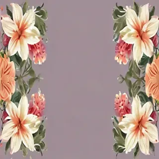 flowers border png