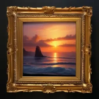 golden frame border