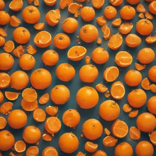 cute orange background