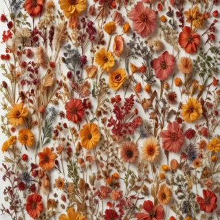 dried flowers png