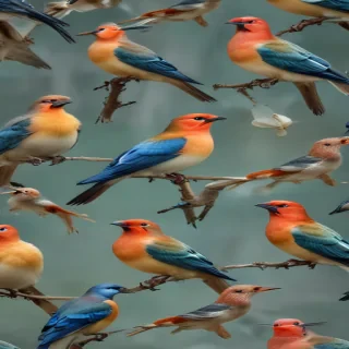 birds transparent