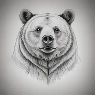 bear drawing