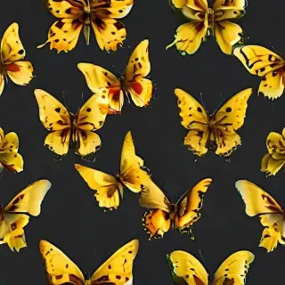 yellow butterfly