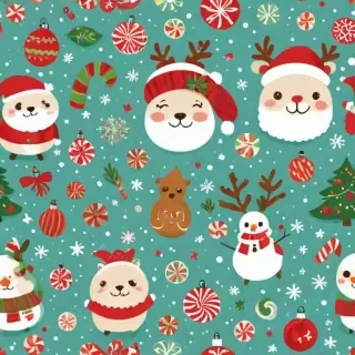 christmas cute wallpaper