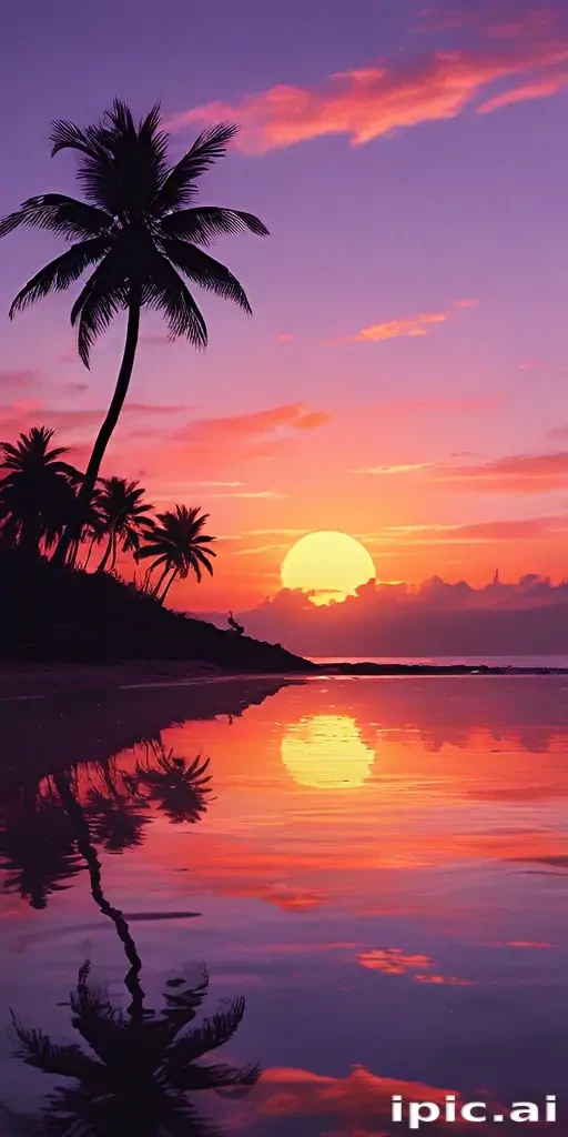 aesthetic wallpaper sunset