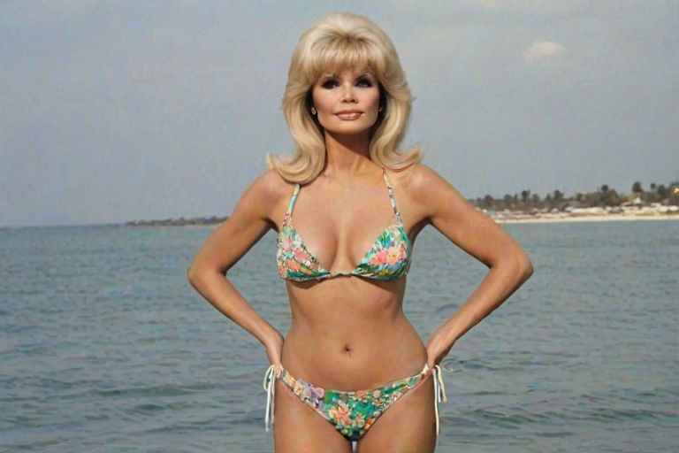loni anderson bikini