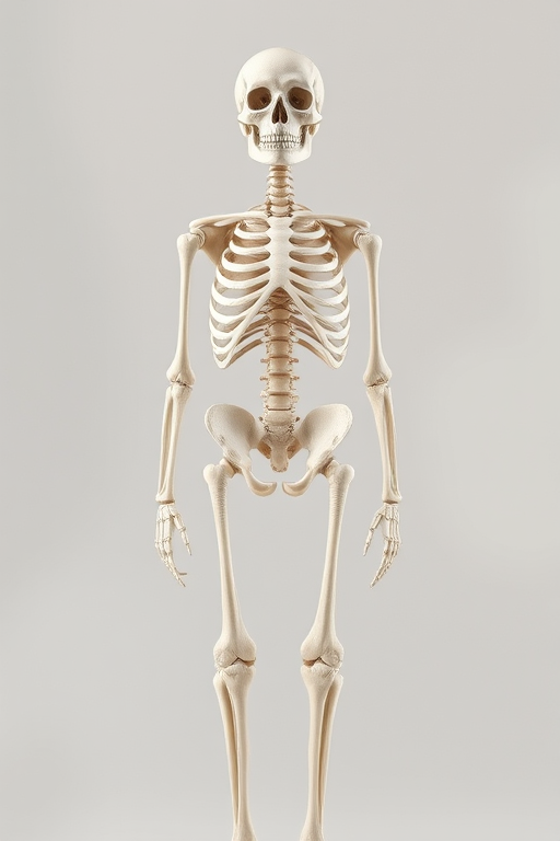 skeleton background