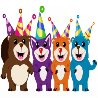party animal clipart