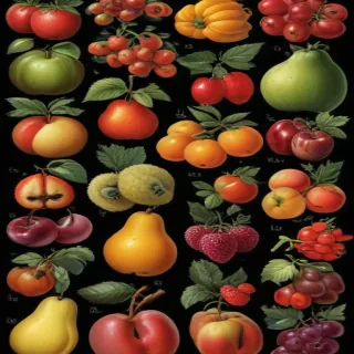 vintage fruit
