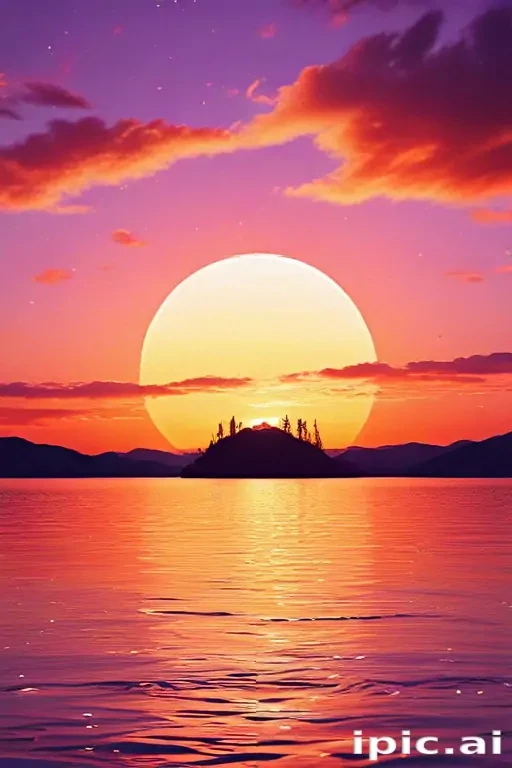 cute sunset wallpaper