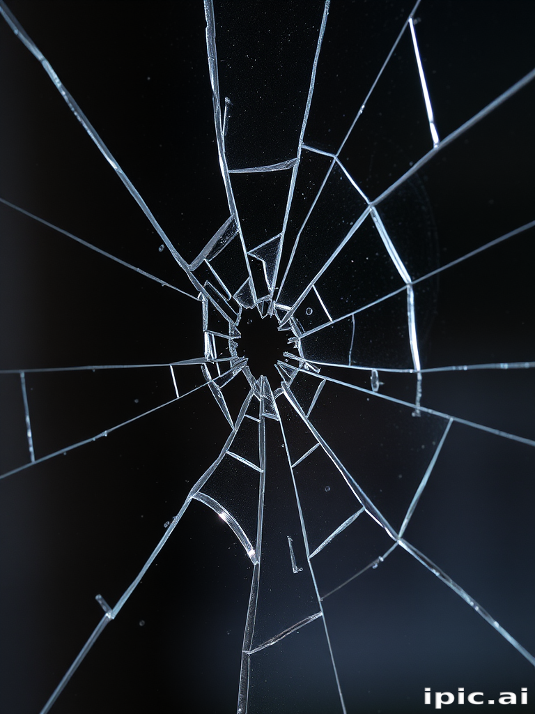 wallpaper broken glass