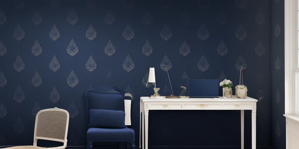 navy blue aesthetic wallpaper