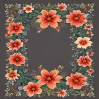 border flower png