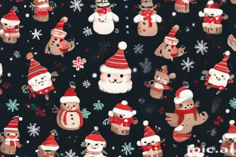 cute christmas wallpapers aesthetic