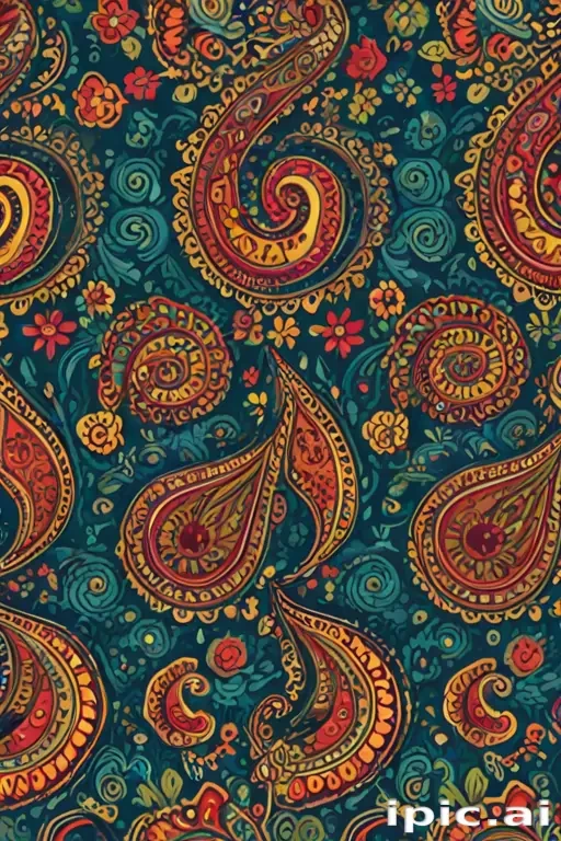 paisley pattern png