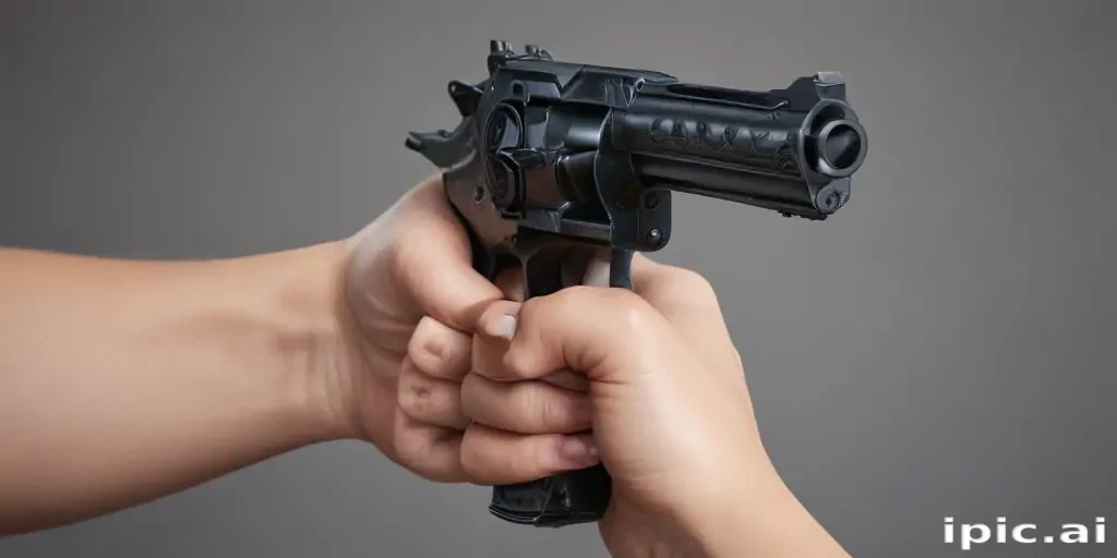 hand with gun png