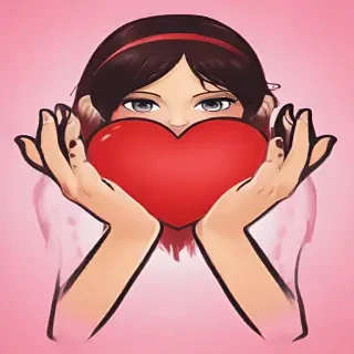 heart hands clipart