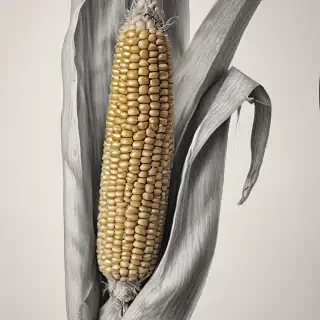 corn drawing