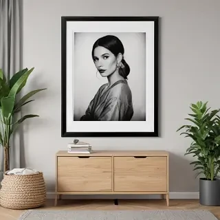 framed art mockup