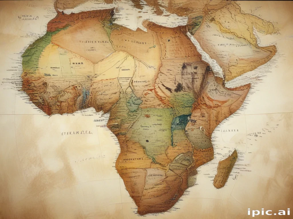 map of africa