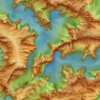 topography png