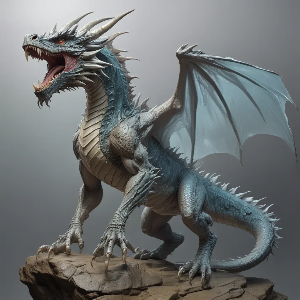 transparent dragon