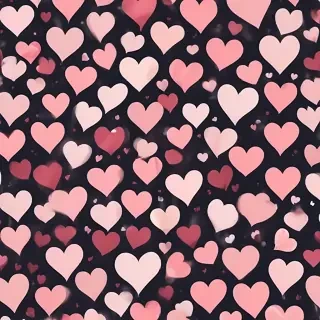 aesthetic hearts wallpaper