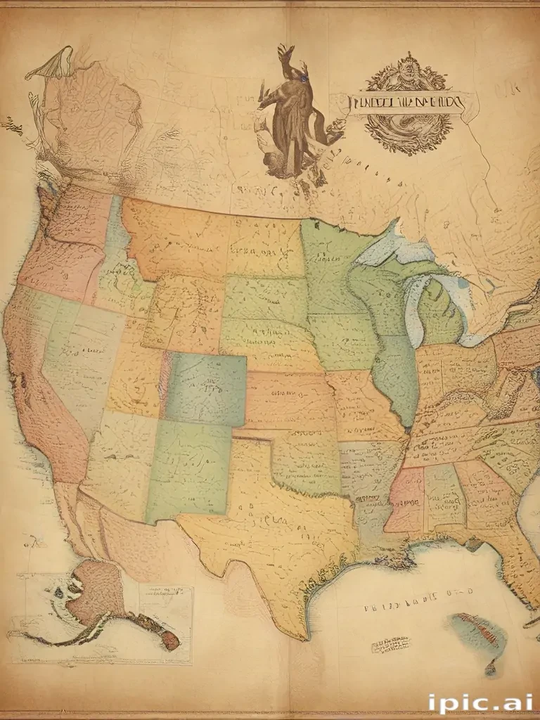 united states map