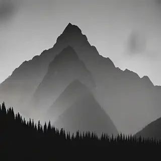 mountain silhouette