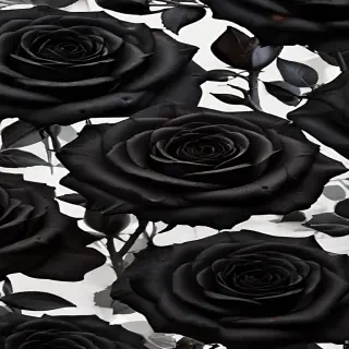 black roses background