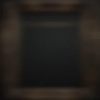 black frame background