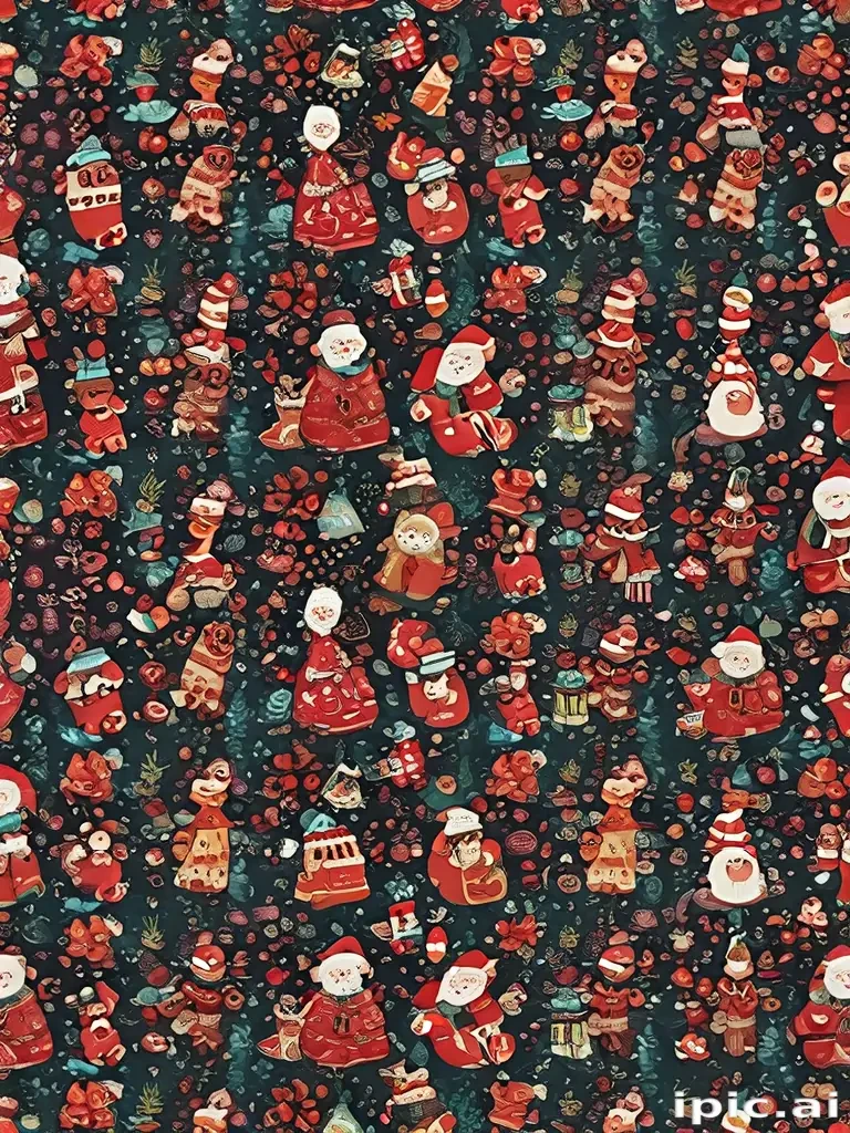 christmas pattern background