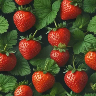 strawberry wallpaper aesthetic